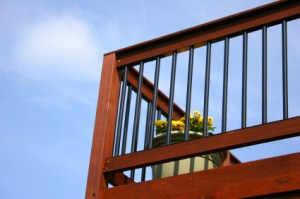 Deck Staining in Windham, NH.